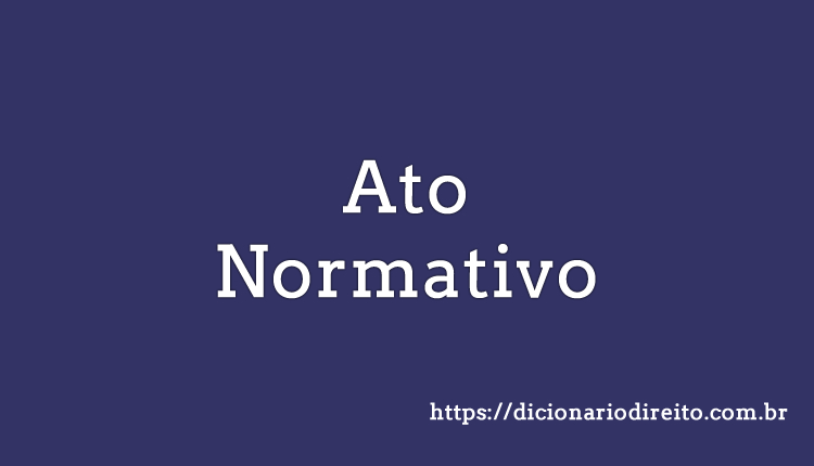 Ato Normativo