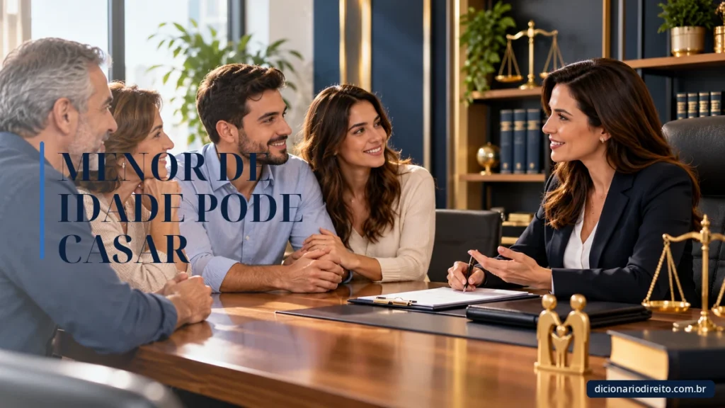 Ilustração editorial sobre Menor De Idade Pode Casar — Dicionário Direito