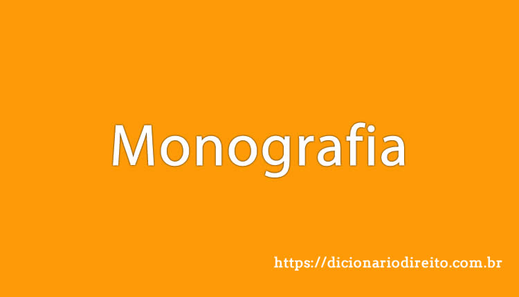 Monografia - Dicionário Direito
