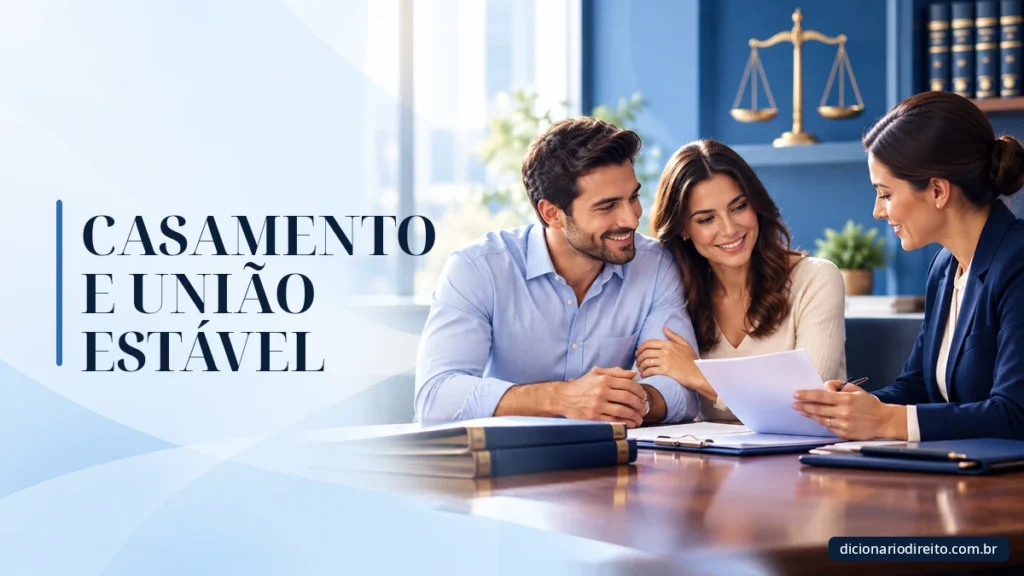 Ilustração editorial sobre Casamento E União Estável — Dicionário Direito