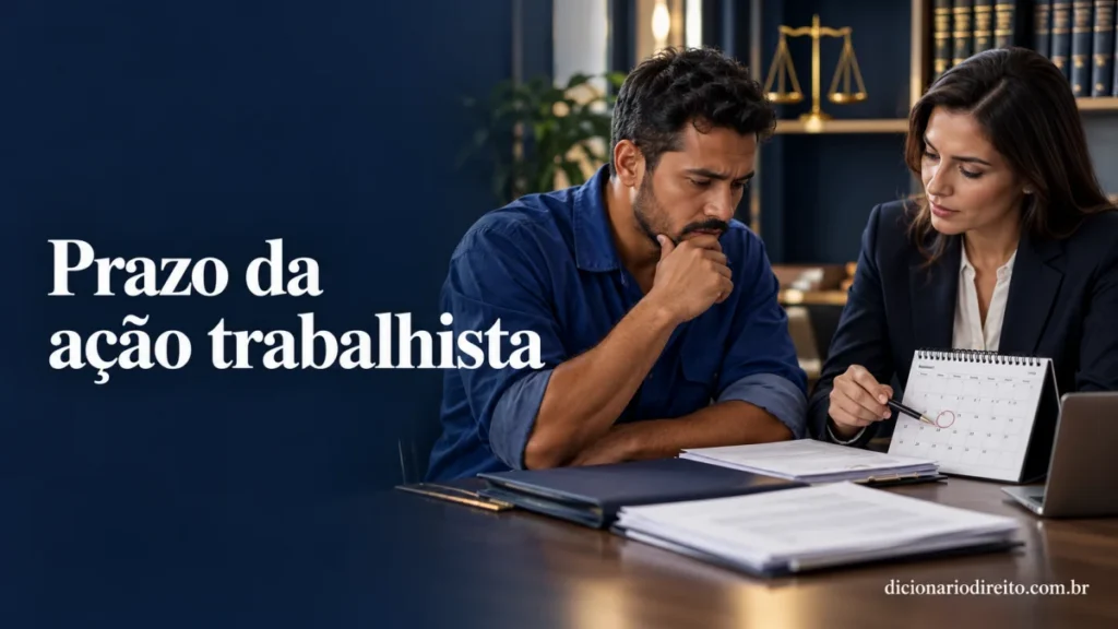 Prazo para ajuizar ação trabalhista: como funcionam os limites de 2 e 5 anos?