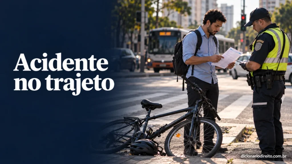 Acidente no trajeto: quando pode ser reconhecido como acidente de trabalho?
