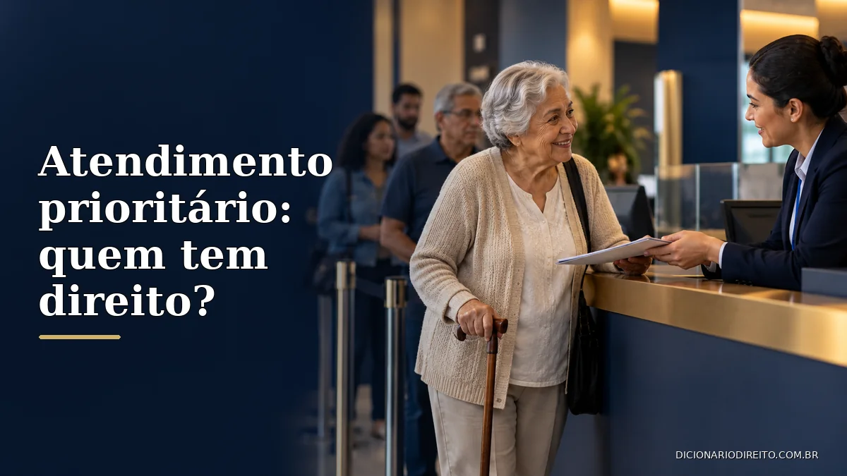 Atendimento prioritário: quem tem direito e como solicitar? — imagem editorial ilustrativa relacionada ao tema.