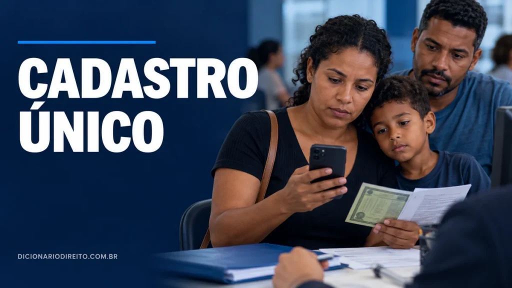 Pessoa atualiza Cadastro Único em atendimento público