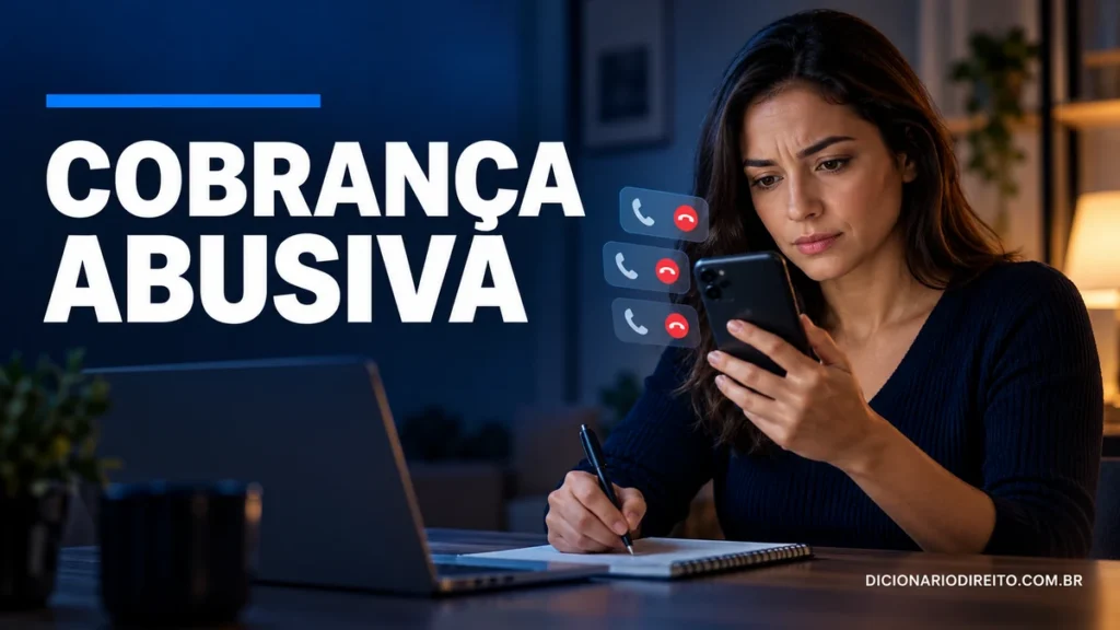Consumidor registra contatos de cobrança em celular