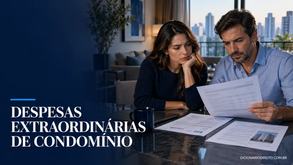 Proprietário e inquilina conferem despesas extraordinárias de condomínio