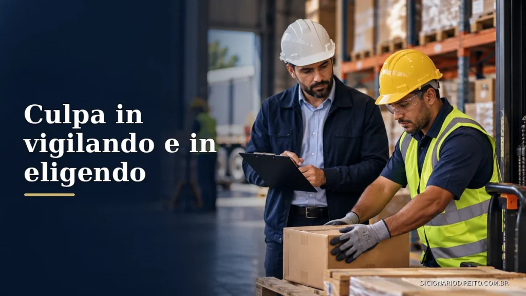 Culpa in vigilando e in eligendo: quando podem gerar responsabilidade? — imagem editorial ilustrativa relacionada ao tema.