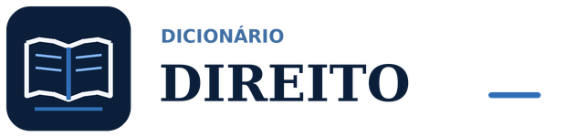 Dicionário Direito — logo azul escuro