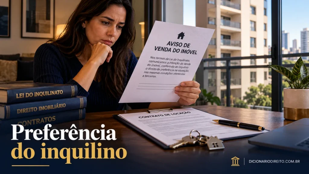 Direito de preferência do inquilino: prazo para comprar o imóvel — imagem editorial ilustrativa