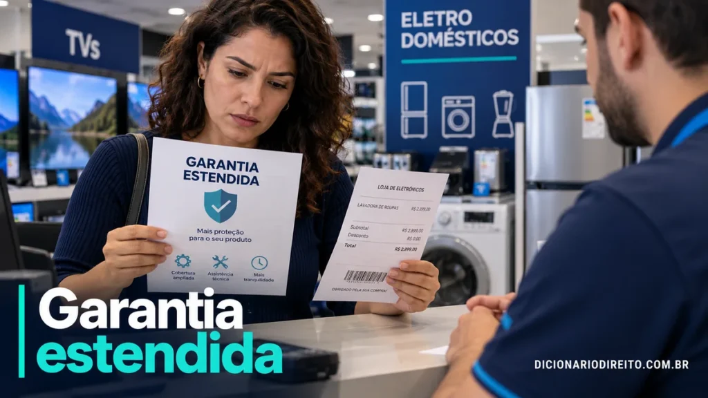 Garantia estendida: o que cobre e quando vale a pena contratar — imagem editorial ilustrativa