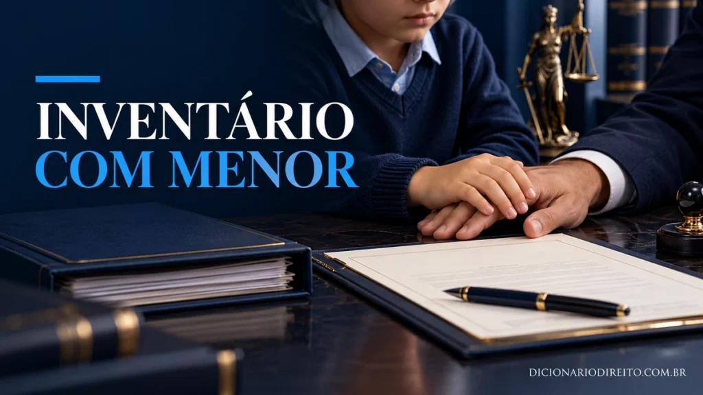 Inventário extrajudicial com herdeiro menor: família e documentos em cartório