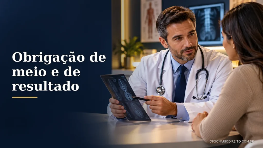 Obrigação de meio e de resultado: entenda a diferença — imagem editorial ilustrativa relacionada ao tema.