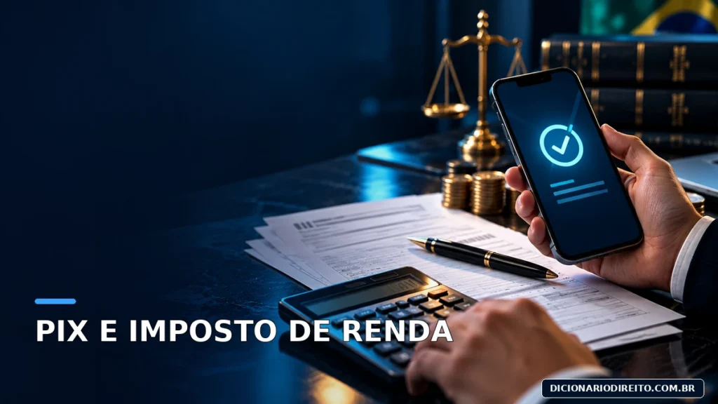 Pequeno empreendedor compara um comprovante de Pix, nota fiscal e registros financeiros