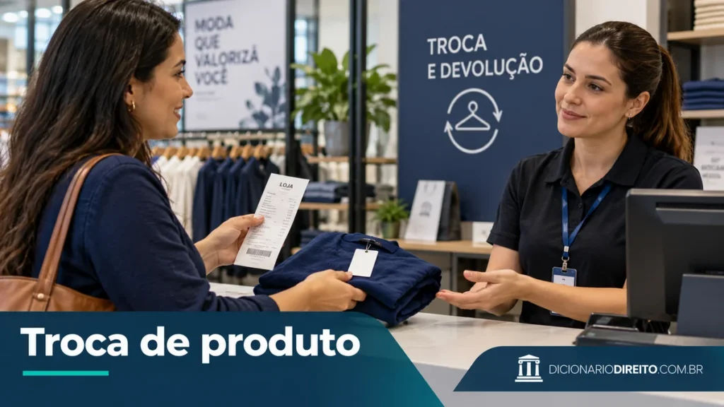 Troca de produto sem defeito: a loja é obrigada a aceitar? — imagem editorial ilustrativa